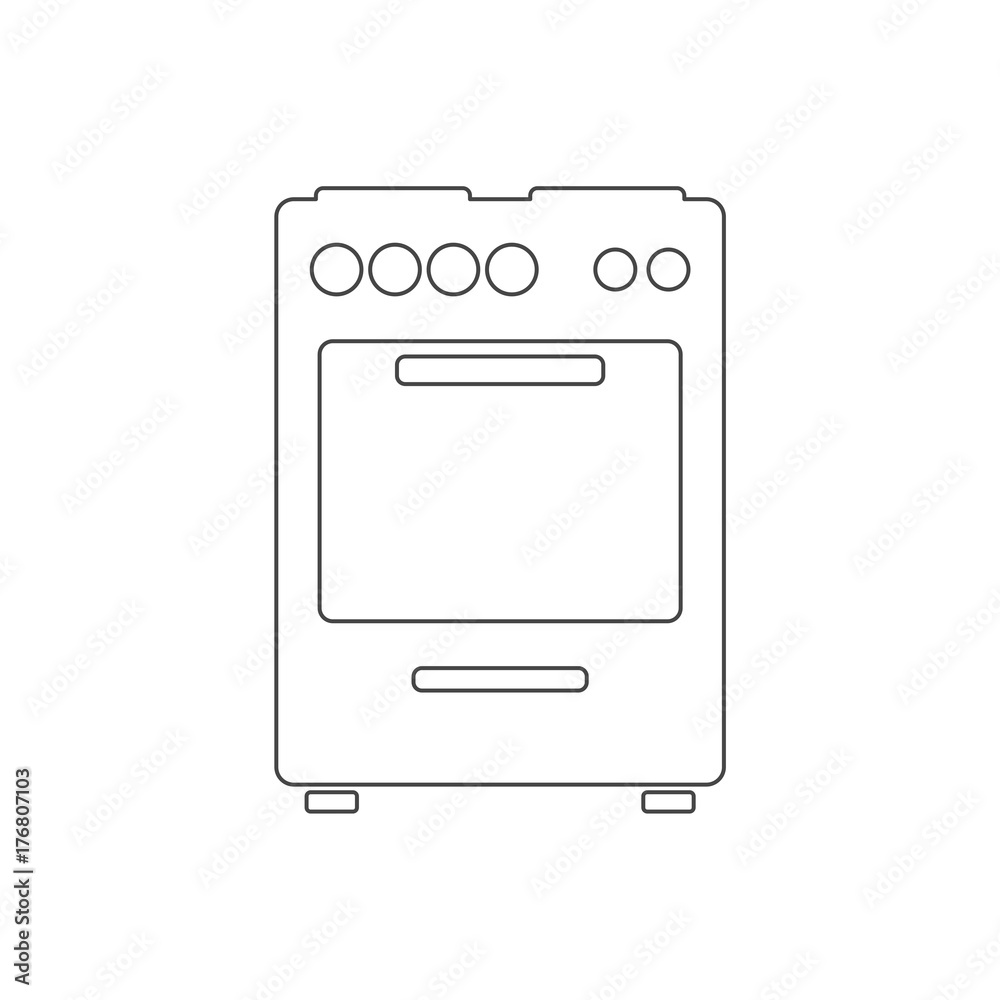 Oven Icon, Stove Icon Oven Icon, Stove Icon