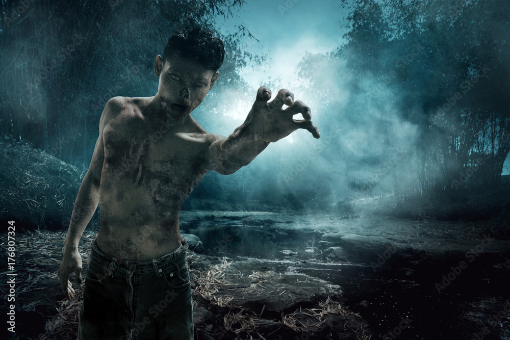 Obraz premium Scary zombie