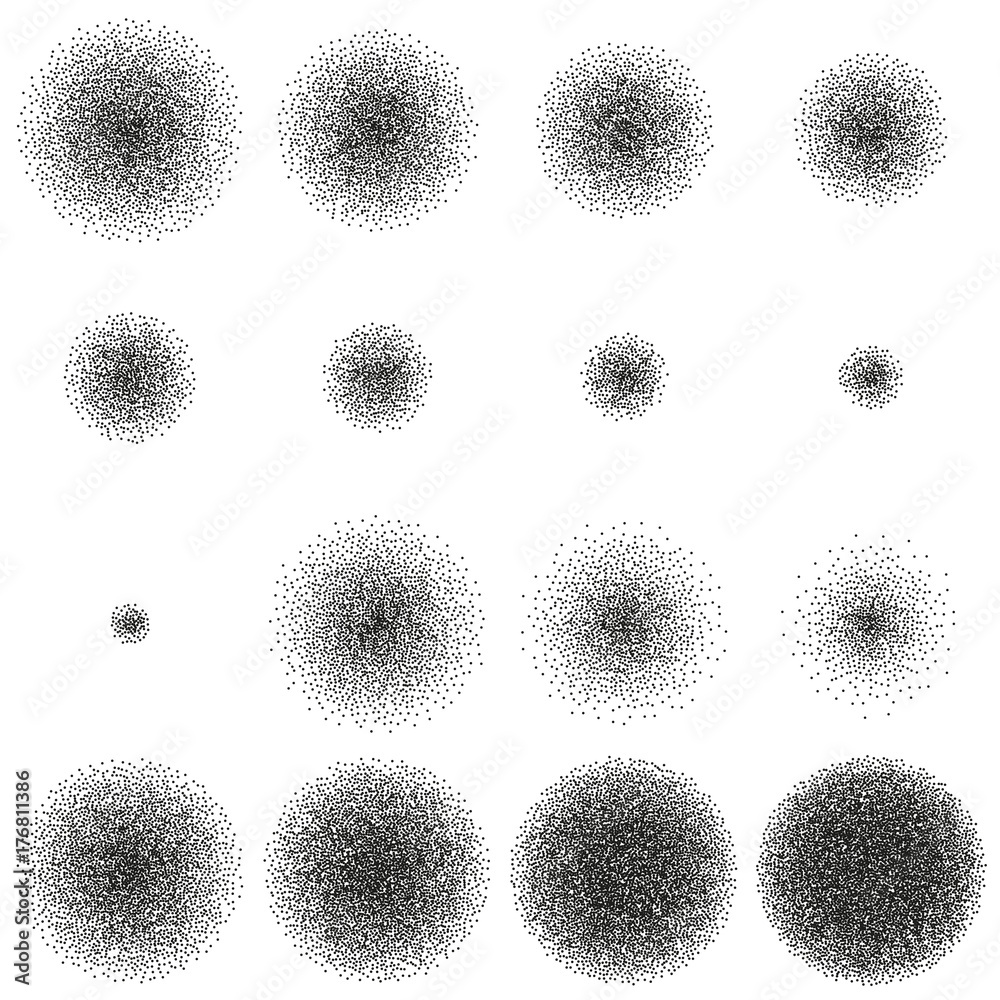 Halftone and stipple effect. EPS 10 vector Halftone and stipple effect. EPS 10 vector