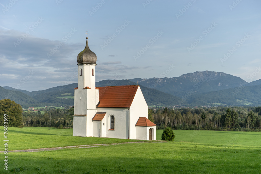 church in Bavaria / Church of St. Johann in Penzberg, Bavaria, Germany