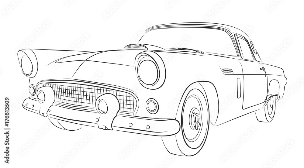 car Sketch.