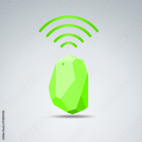 Vector Design beacon device home and office radar. Use for all situations