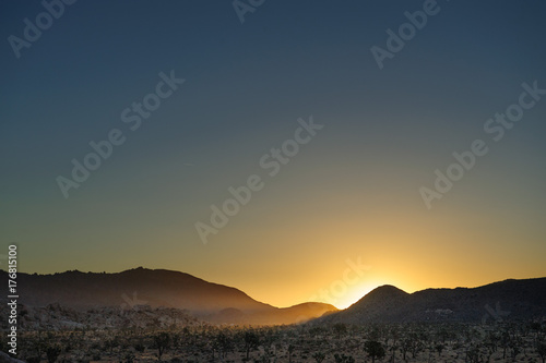 Sunrise over Joshua Tree National Park © Goldilock Project