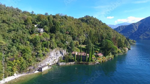 Famous and luxury villa, lake of Como. Villa Cassinella photo