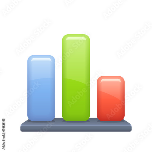 Column Graph - Novo Icons. A professional, pixel-aligned icon designed on a 32 x 32 pixel grid and redesigned on a 16 x 16 pixel grid for very small sizes.