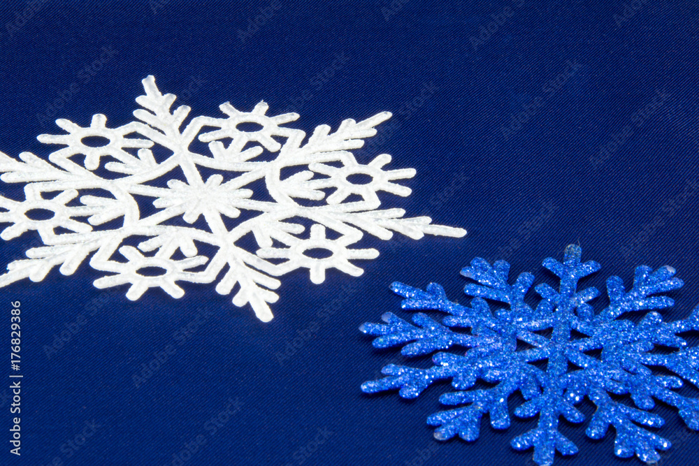 Macro shot from Snowflake. Abstract winter background. Macro shot from Snowflake. Abstract winter background.