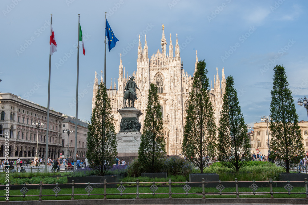 Obraz premium Dôme de Milan, Italie