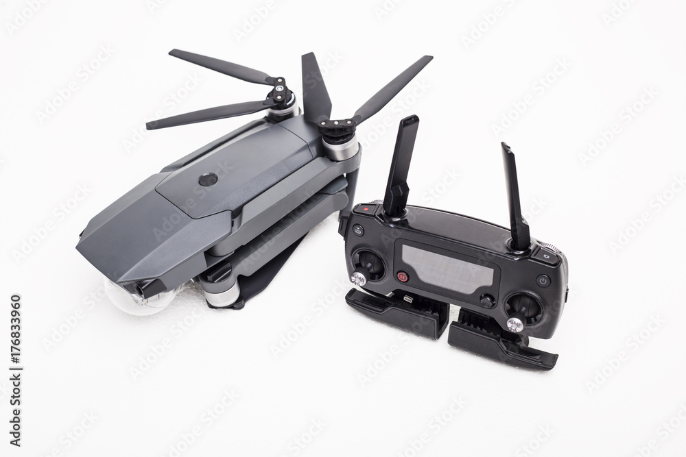 Uav drone copter isolated on white background. Uav drone copter isolated on white background.