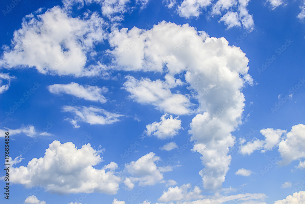 Obraz premium blue sky with cloud