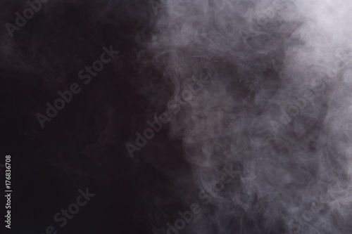 Abstract Smoke Clouds, All Movement Blurred, intention out of focus