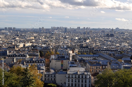 Vue de Paris depuis Montmartre