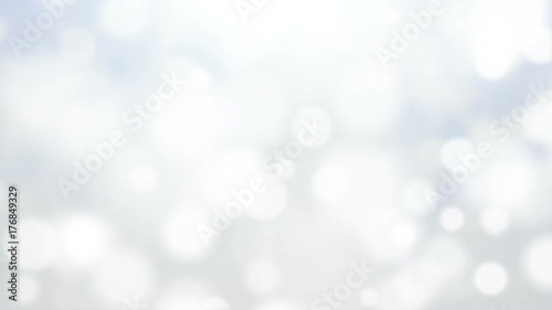 White Defocused Lights Abstract Background