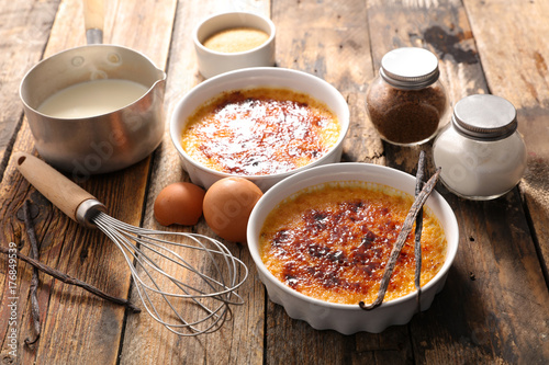Obraz na plátně creme brulee