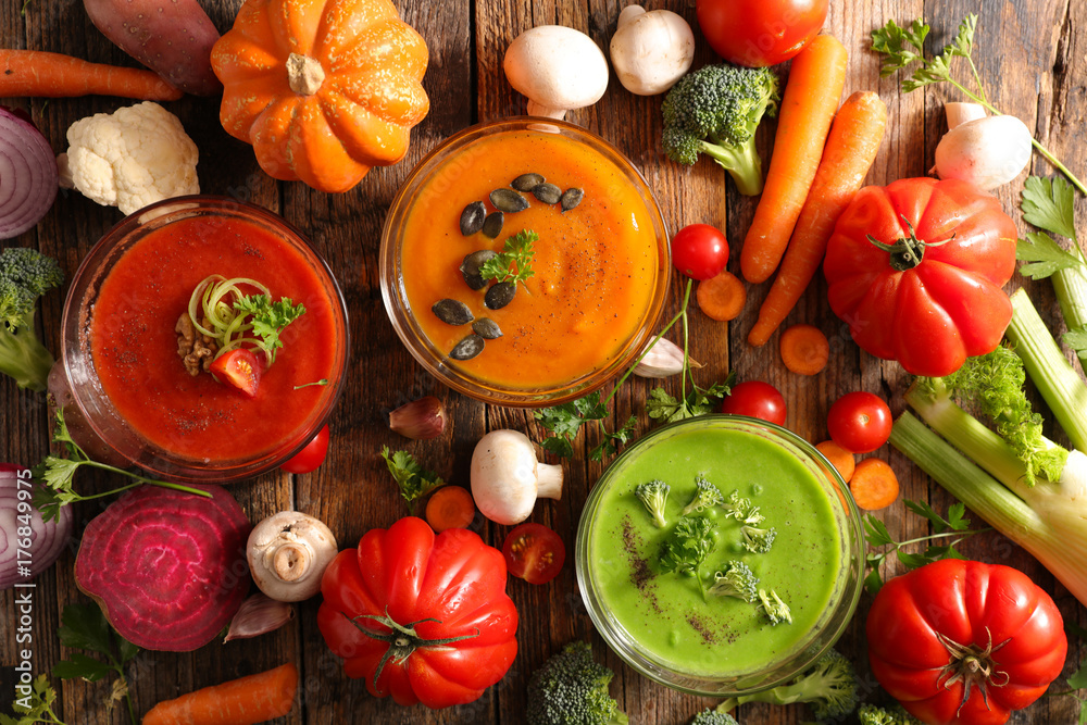 assorted vegetable soup assorted vegetable soup