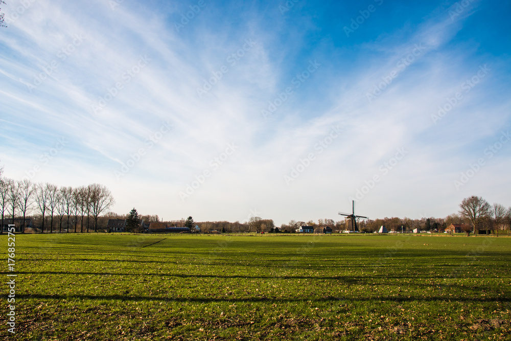 Dutch landscape - Holland, Netherlands