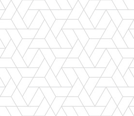 Fotobehang Vormen patronen Minimalistisch geometrisch rasterpatroon  © sunspire