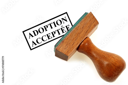 Tampon adoption acceptée