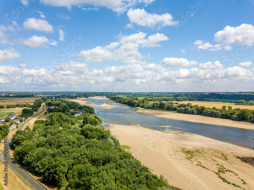 Loire River near Angers, France photo