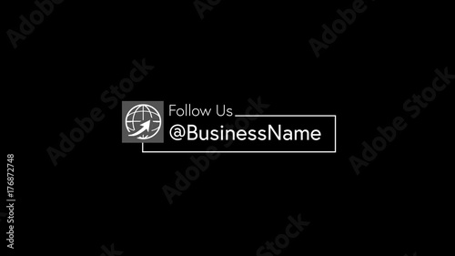Social Media Follow Tag