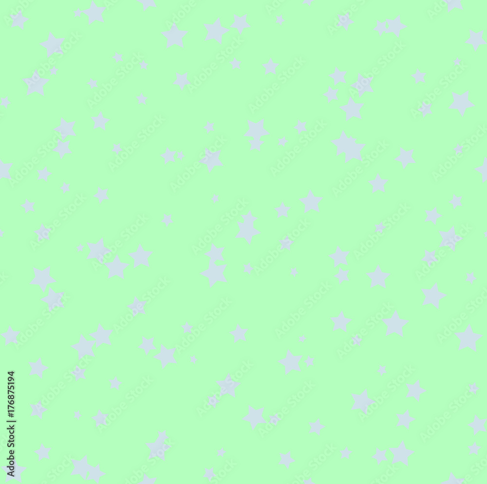 Nice cartoon star pattern with different stars icons on dark background Nice cartoon star pattern with different stars icons on dark background