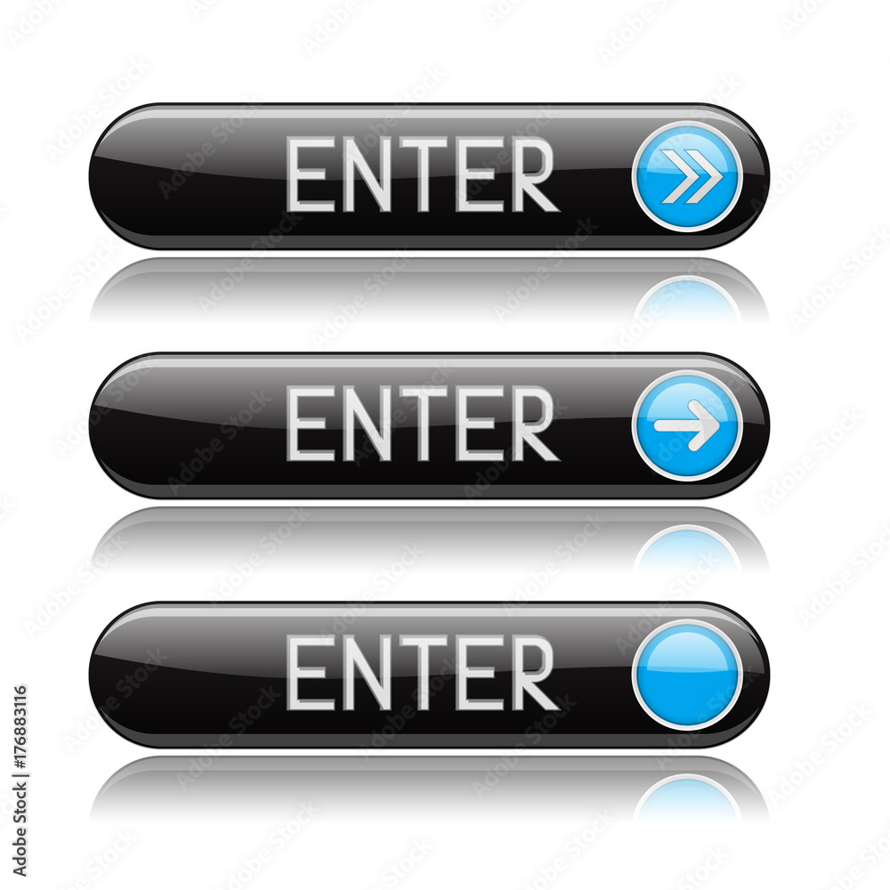 Black buttons Enter Black buttons Enter