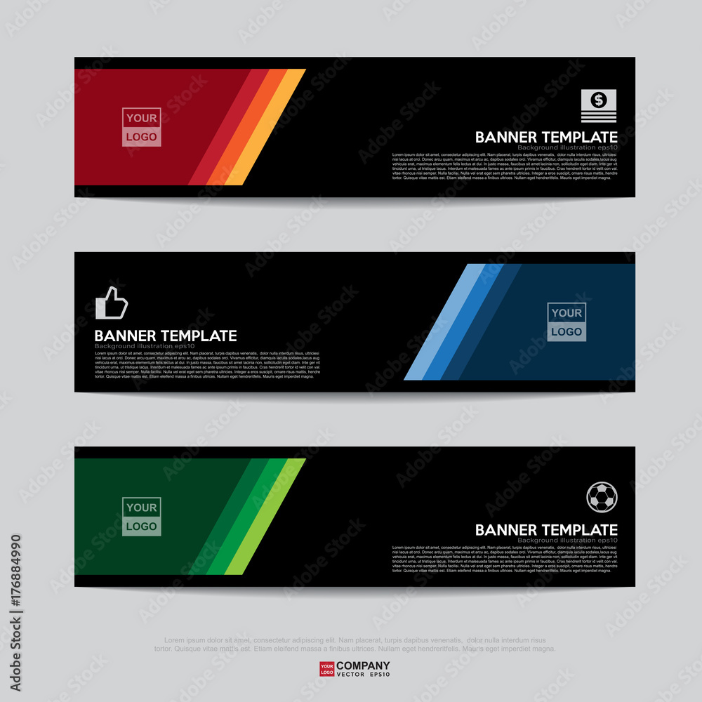 Banner design for business presentation Banner design for business presentation