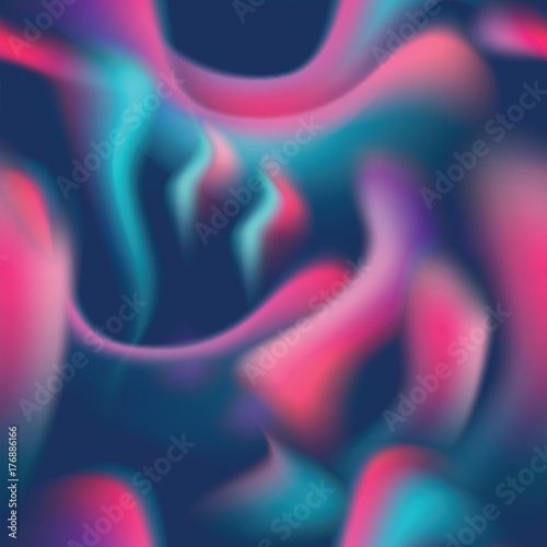 Abstract seamless pattern. Fluid color background.