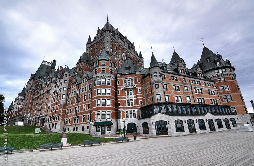 Fototapeta premium Chateau Frontenac, Quebec City, Canada. 