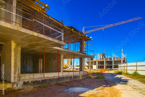 Construction site. Building...