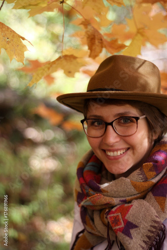 fille dans la nature photo