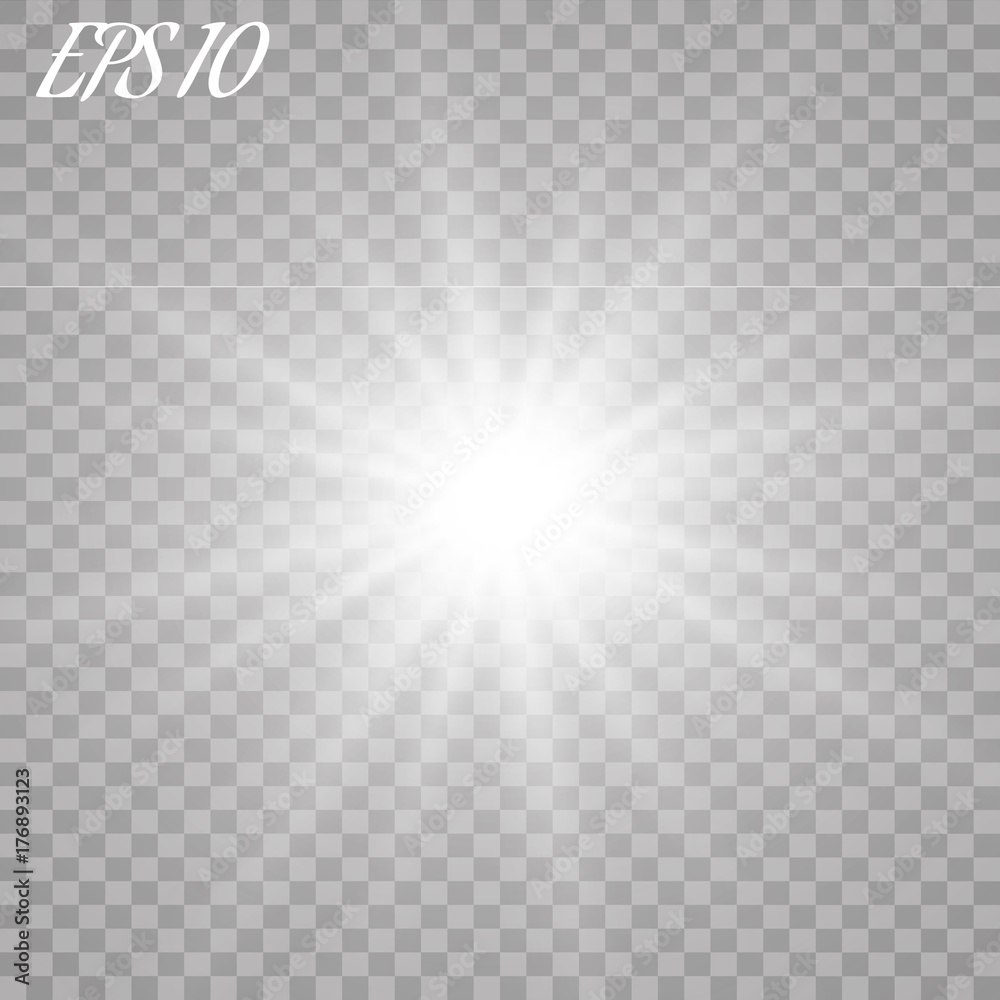 Vector illustration of abstract flare light rays Vector illustration of abstract flare light rays