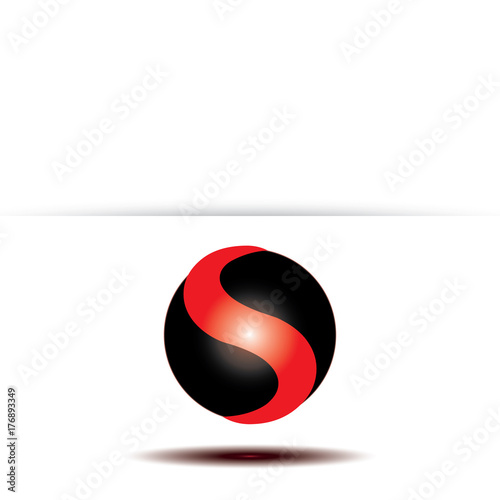 logo 3d ball esport 