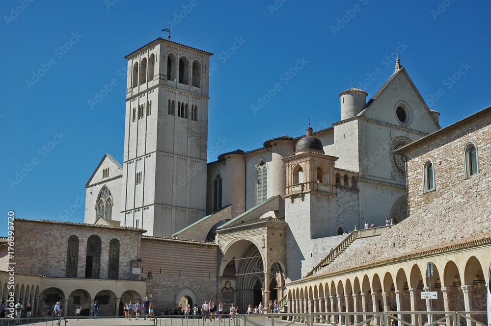 Assisi, la Basilica di San Francesco - Umbria