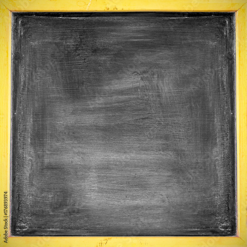 Chalk rubbed out on blackboard , background
