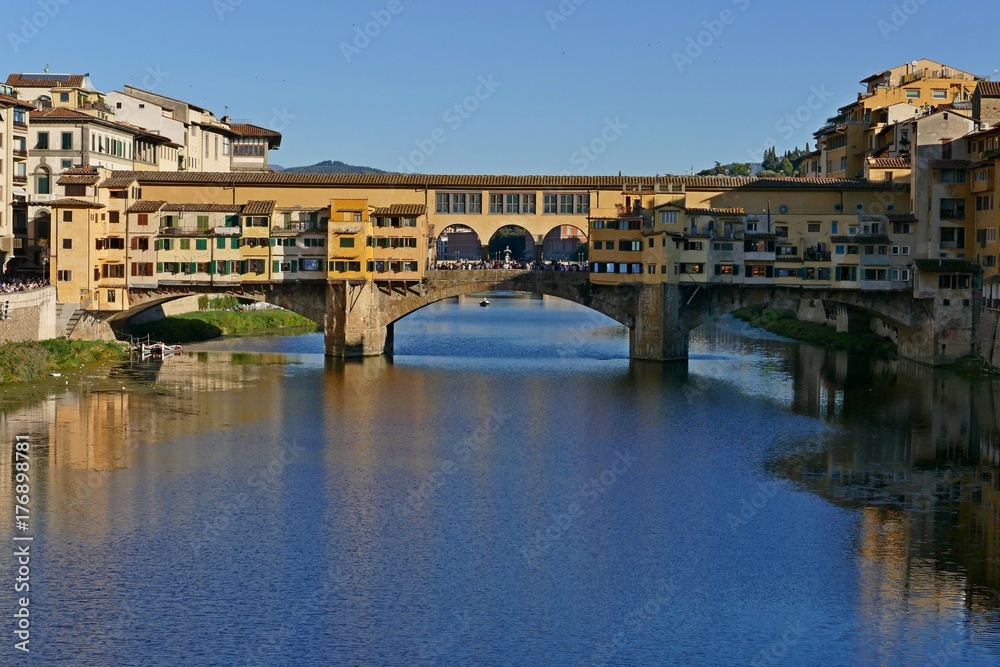 Ponte vecchio of Florence Italy