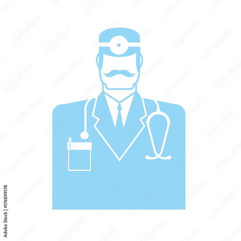 Doctor icon. physician sign symbol. Vector illustration Doctor icon. physician sign symbol. Vector illustration