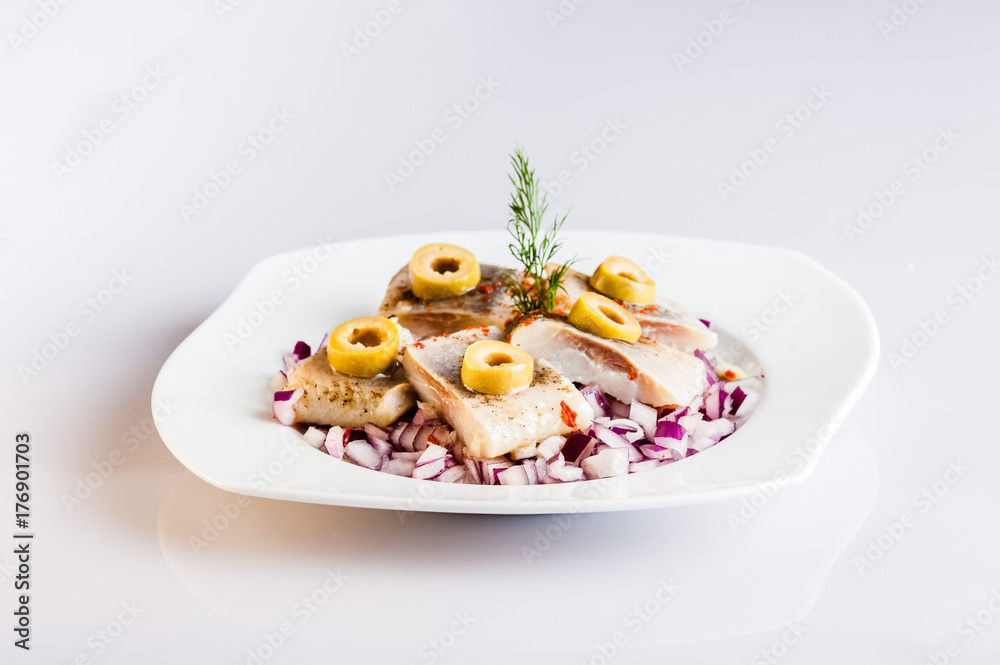 pieces of herring pieces of herring