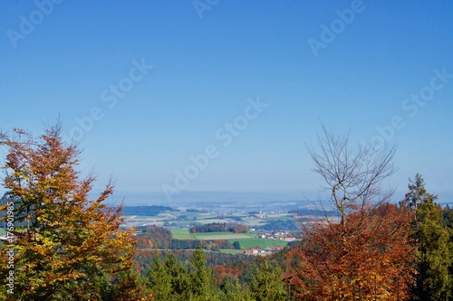 Landschaftspanorama im Herbst