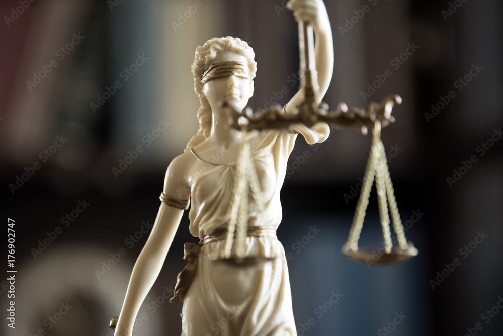 Themis figure in library Themis figure in library