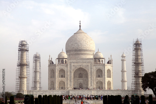 Closure look Taj Mahal 