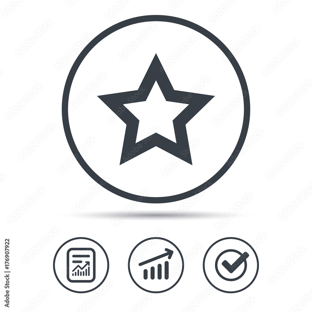 Star icon. Favorite or best sign. Star icon. Favorite or best sign.