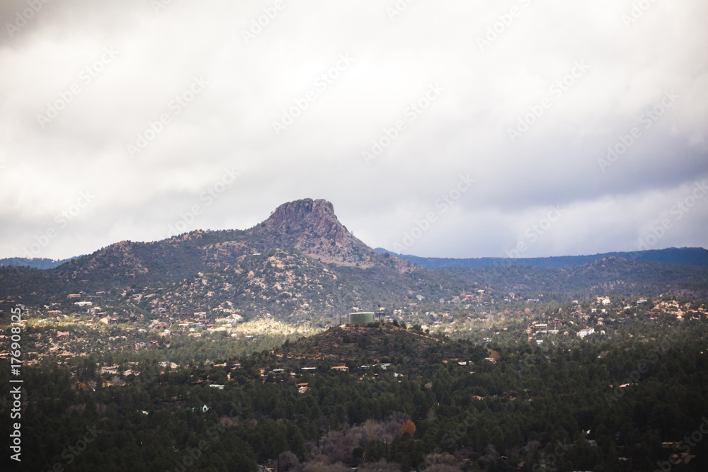 Thumb Butte in Prescott, Arizona Thumb Butte in Prescott, Arizona