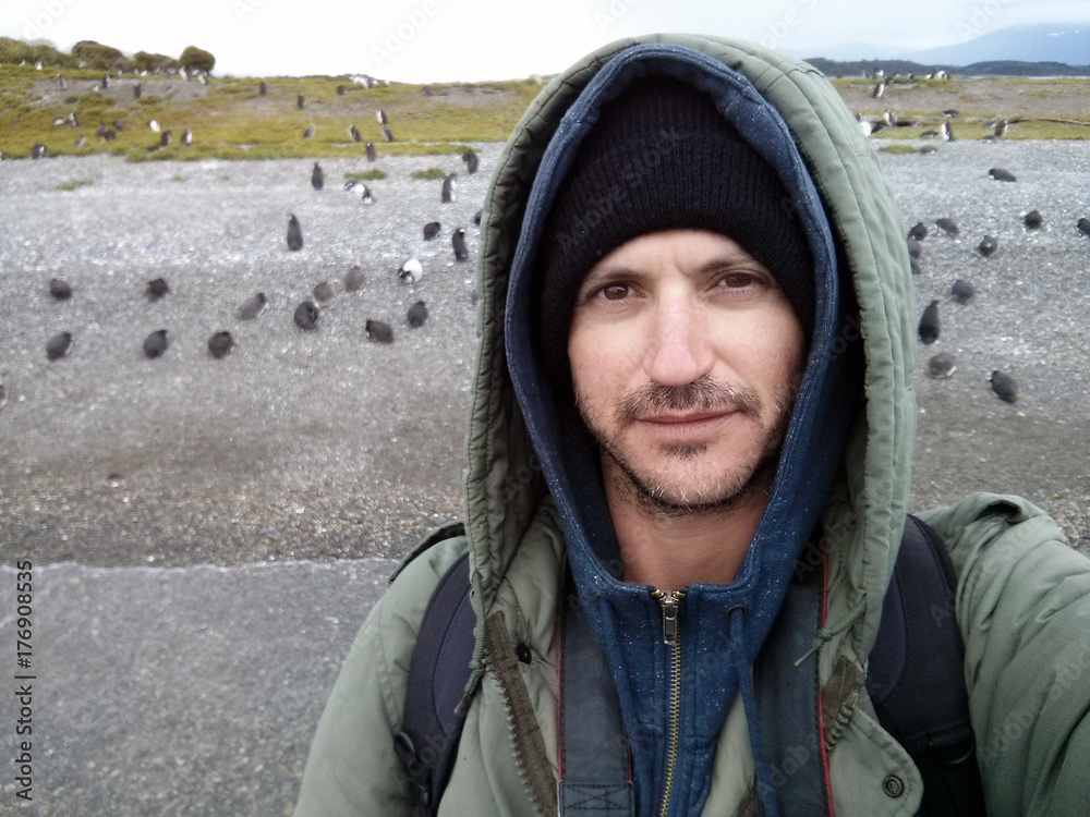 Selfie with Penguins Selfie with Penguins