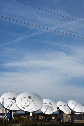 Satellite dish antennas 