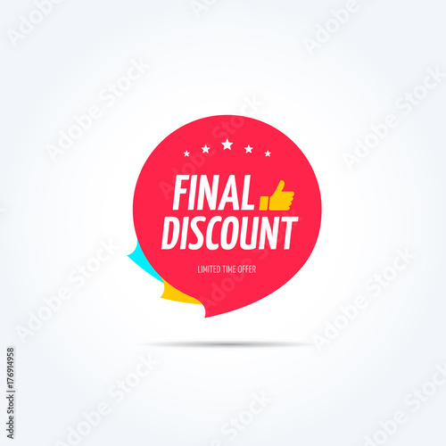 Final Discount Tag