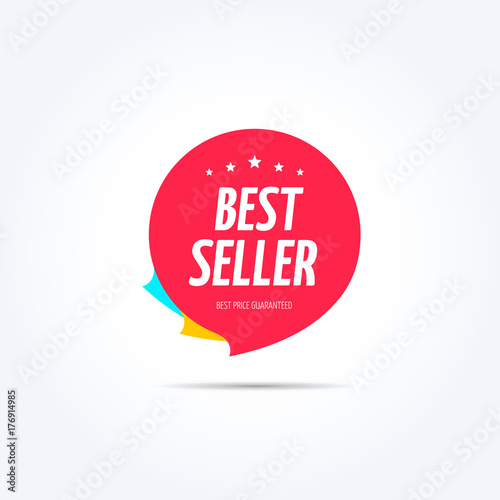 Best Seller Shopping Marketing Tag