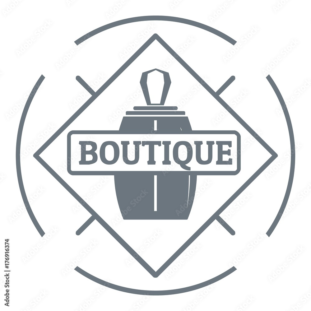 Boutique logo, vintage style