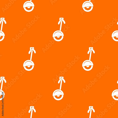Unicycle pattern seamless