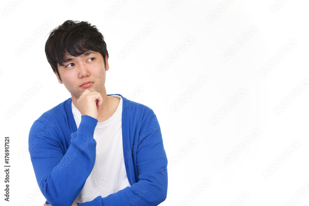 悩む男性 悩む男性