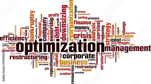 Optimization word cloud